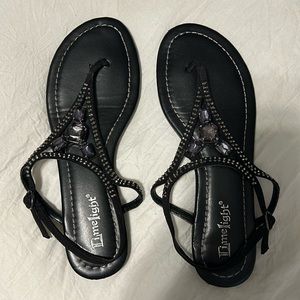Rhinestone sandals